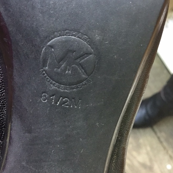 Michael Kors Black Veronica Platform Boots - Picture 13 of 16